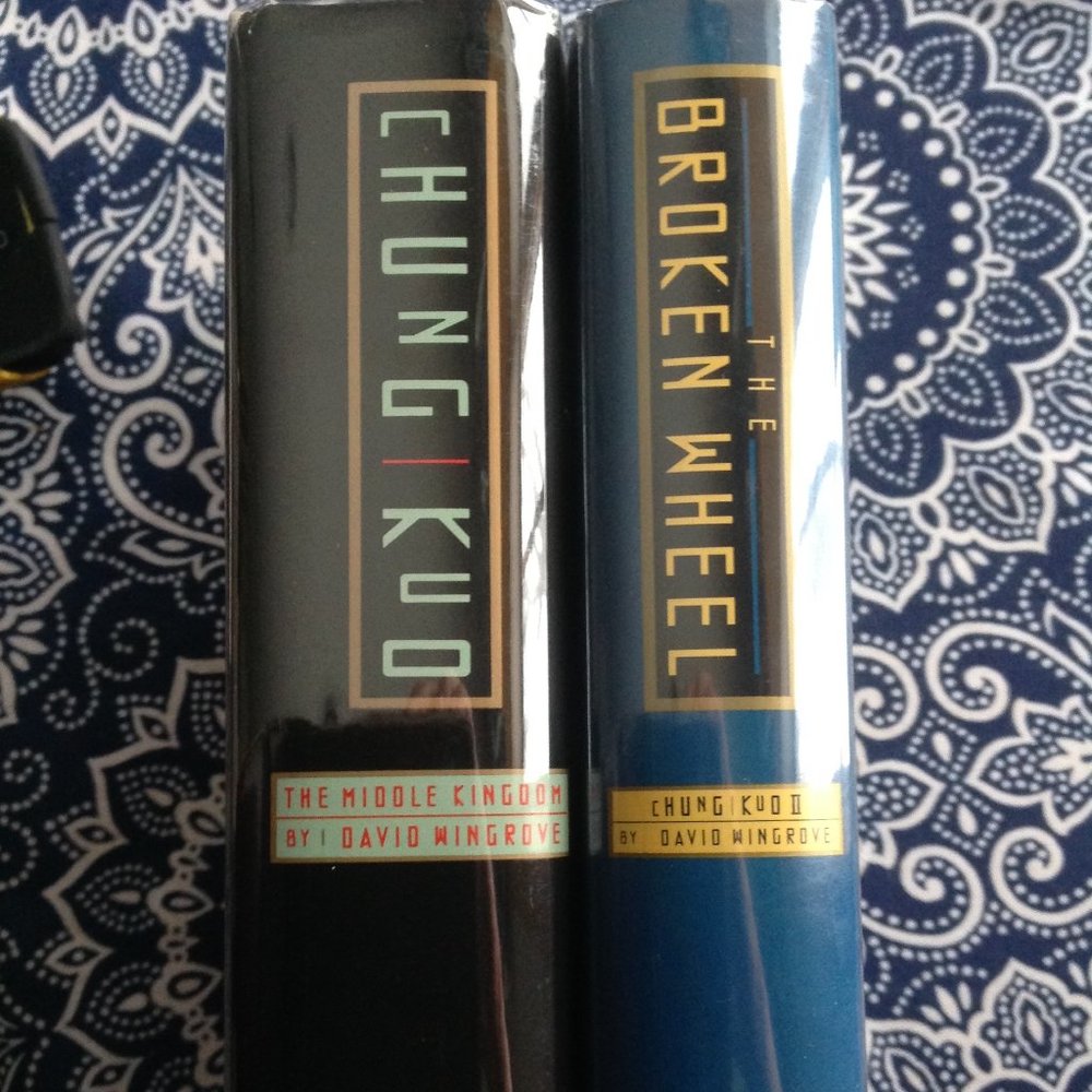 TWO Chung Kuo Series Novels 1st Edition